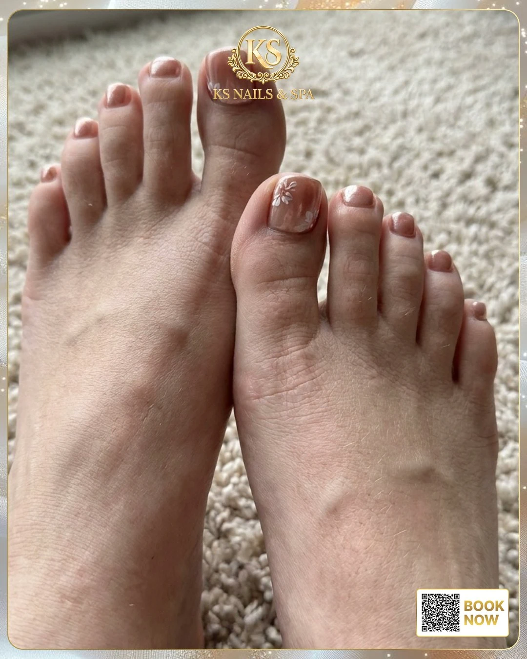 manicure and pedicure service by KS Nail 